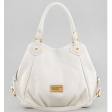 MARC by Marc Jacobs Classic Q Fran Satchel Bag, White