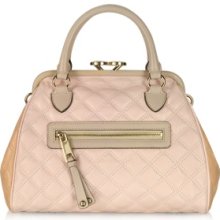 Marc Jacobs Designer Handbags, Mini Stam - Color-Block Quilted Leather Satchel