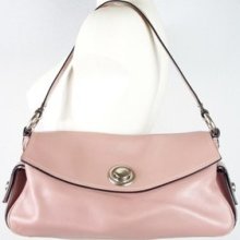 Marc Jacobs Dusky Pink Leather Shoulder Bag Handbag Purse