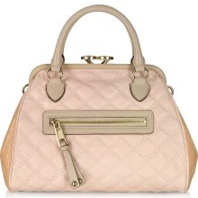 MARC JACOBS - Marc Jacobs Mini Stam - Color-Block Quilted Leather Satchel