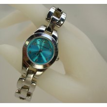 Mary Kate and Ashley Ladies Wrist Watch Silver Tone Link Band