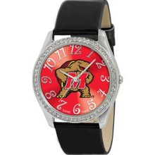 Maryland Terrapins UMD Ladies Glitz Series Watch