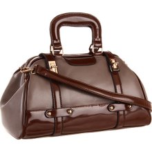 Melie Bianco Fanny Doctor Bag Satchel Handbags : One Size