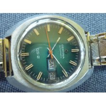 Mens Antique Watch Certina Ds Vintage Wristwatch