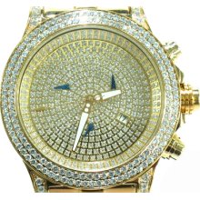 Mens Diamond G Color Joe Rodeo TraxNYC Master Pilot VS JMP31 11.75ct