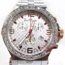 Mens Diamond Joe Rodeo Phantom JPTM44 Round Cut H Color 3.25ct