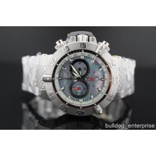 Mens Invicta 4568 Subaqua Noma Iii Platinum Mop Swiss Chronograph Watch