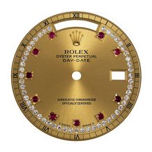 Mens Rolex Day-Date President Factory Diamond String Dial