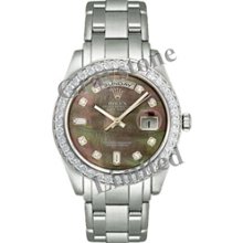 Men's Rolex Oyster Perpetual Day-Date Special Edition Watch - 18946_BlkMOPDD