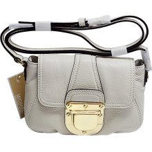 Michael Kors Vanilla Charlton Crossbody Shoulder Bag 32s02cnc1l-van