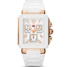 Michele Park Jelly Bean Rose Gold Swiss Made Ladies Watch Mww06l000014
