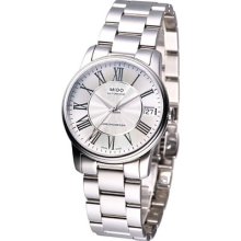 Mido Baroncelli Lady Automatic Cosc Watch Whiet M0102081103300