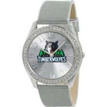 Minnesota Timberwolves Womens Glitz Watch