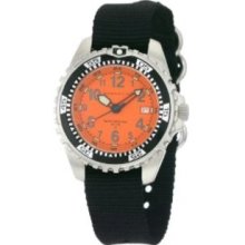 Momentum Mens 1M-DV00O8B M1 Orange Dial Black Re-Ply Nylon Dive Momentum Mens 1M-DV00O8B M1 Orange Dial Black Re-Ply Nylon Dive