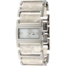 Momentus White Stainless Steel with White Dial Women's Watch #TR ...