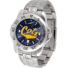 Montana State Bobcats Sport Steel Band AnoChrome-Men's Watch