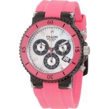 Mulco MW3-70604-088 Fashion Analog Pink Silicone Band Unisex Watc ...