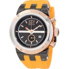 Mulco MW5-1621-305 Fashion Analog Orange Silicone Band Unisex Wat ...