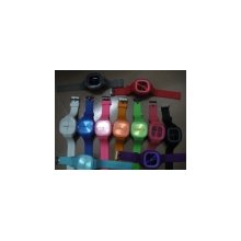 multicolor 2010 unisex stylish silicone digital candy watch