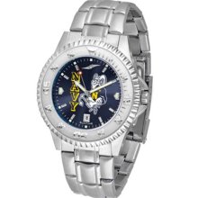 Navy Midshipmen Mens Steel Anochrome Watch