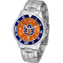 NCAA Auburn University Mens Stainless Watch COMPM-AC-AUT - DEALER