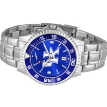 NCAA University of Kentucky Mens Stainless Watch COMPM-AC-KYW - DEALER