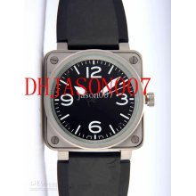 New Luxury Black Dial Stainless Limited Edition Automatic Movement 0