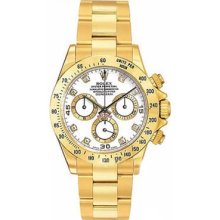 NEW Rolex Cosmograph Daytona Diamonds Automatic 18K 116528