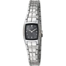 Newcitizen Womens' Eco-drive Diamond Accented Stainless Steel Watchew9710-52e