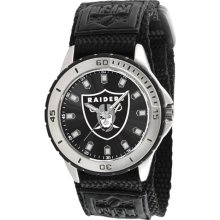 NFL Oakland Raiders Veteran Black Sports Watch