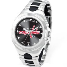 Nhl-vic-was Washington Capitals Men's Victory Series Sports Wrist Wat