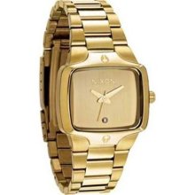 Nixon Small Player Gold-tone Ladies Watch A300511 ...