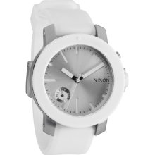 Nixon Watch The Raider Womens Wristwatch White Silver