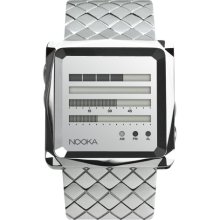 Nooka Unisex Zem Zenh Mirror Steel Watch Zemzenhmrs