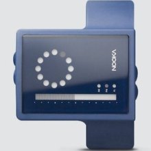 Nooka Zub Zayu Zirc Watch - Midnight Blue