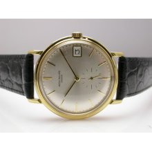 Patek Philippe 3445 18k Yellow Gold Calatrava Automatic Mens Watch