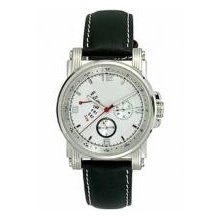 Pedre 0109SX - Pedre - Milan Men Round Stainless Steel Watch/Leather Strap ($74.10 @ 12 min)