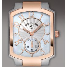 Philip Stein Small Classic Two-Tone Rose Gold Watch Head
