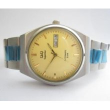 Q&q Superior Automatic N.o.s. Gents Watch Running