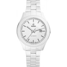 Rado R32258012 Watch Hyperchrome Ladies - White Dial Ceramic Case Automatic Movement