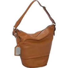 Ralph Lauren Hancock Zip Bucket Bag in Lauren Tan ...