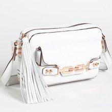 Rebecca Minkoff 'Carson' Crossbody Camera Bag White