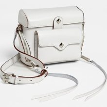 Rebecca Minkoff 'Craig' Crossbody Camera Bag White