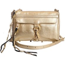 Rebecca Minkoff Mini M.a.c Crossbody Clutch - Gold