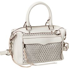 Rebecca Minkoff Triangle Perf Mab Mini Vanilla