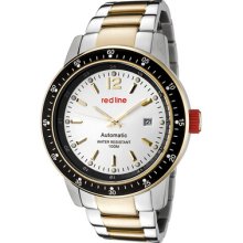 Red Line Men's Meter Automatic Silver Dial Stainless Steel