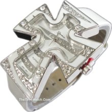 Rhinestones Geneva Cross Ladies/girls Watch Gl35aw