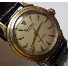 Rivera Men's Gold Automatic Swiss Made Fancy Case Watch