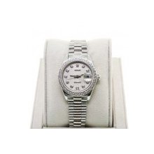 Rolex Datejust 79136 Platinum Presidential Diamond Jubilee Watch