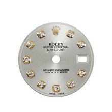 Rolex Lady Datejust Aftermarket Diamond Dial, Steel, Yellow Gold